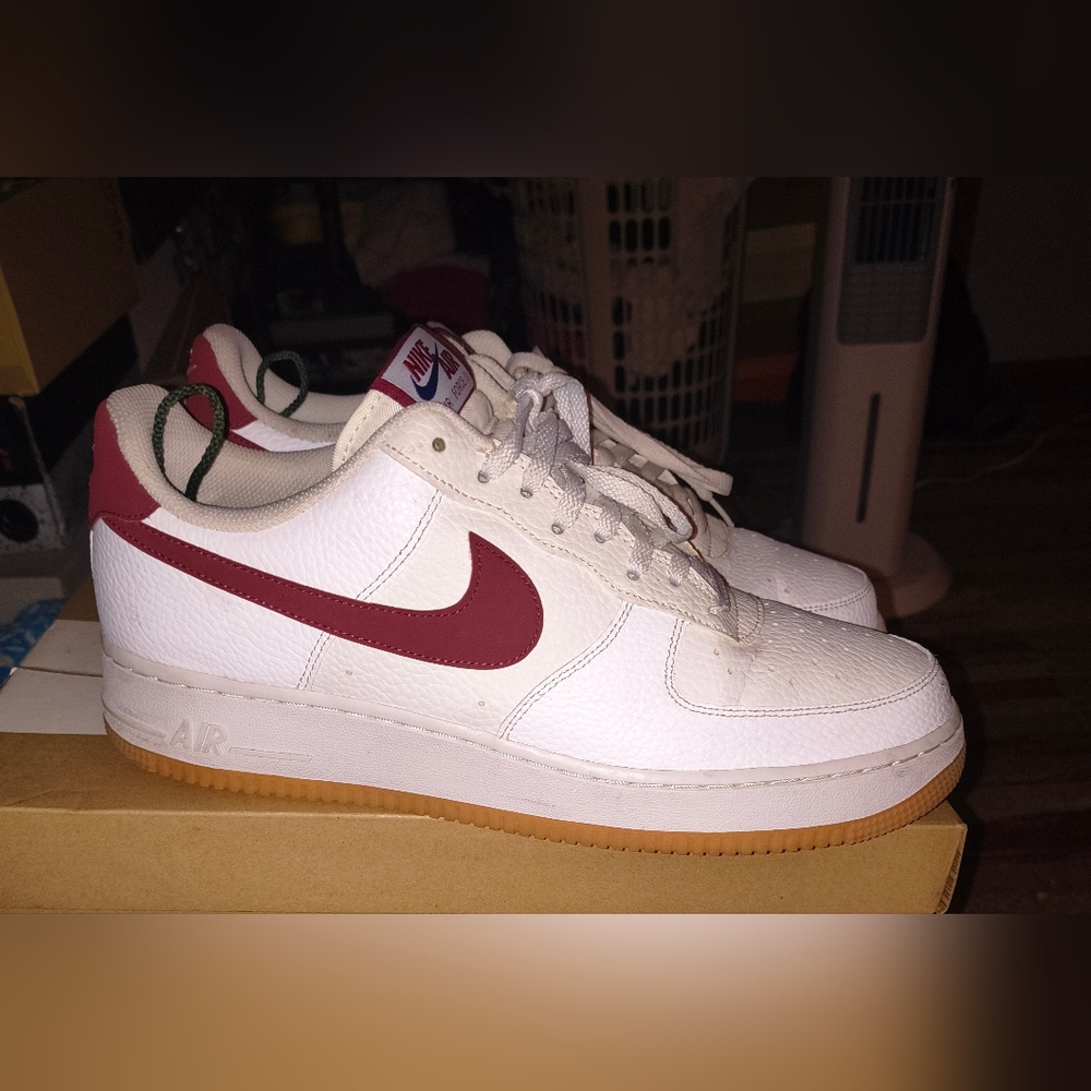 Nike AF1 Style Team Red Gum